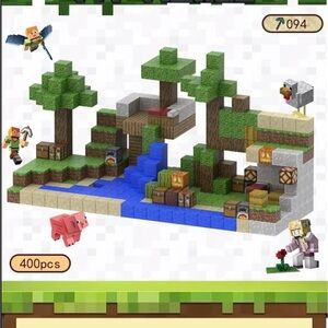 Sold out!  
400 pieces Minecraft Magnetic Building Blocks